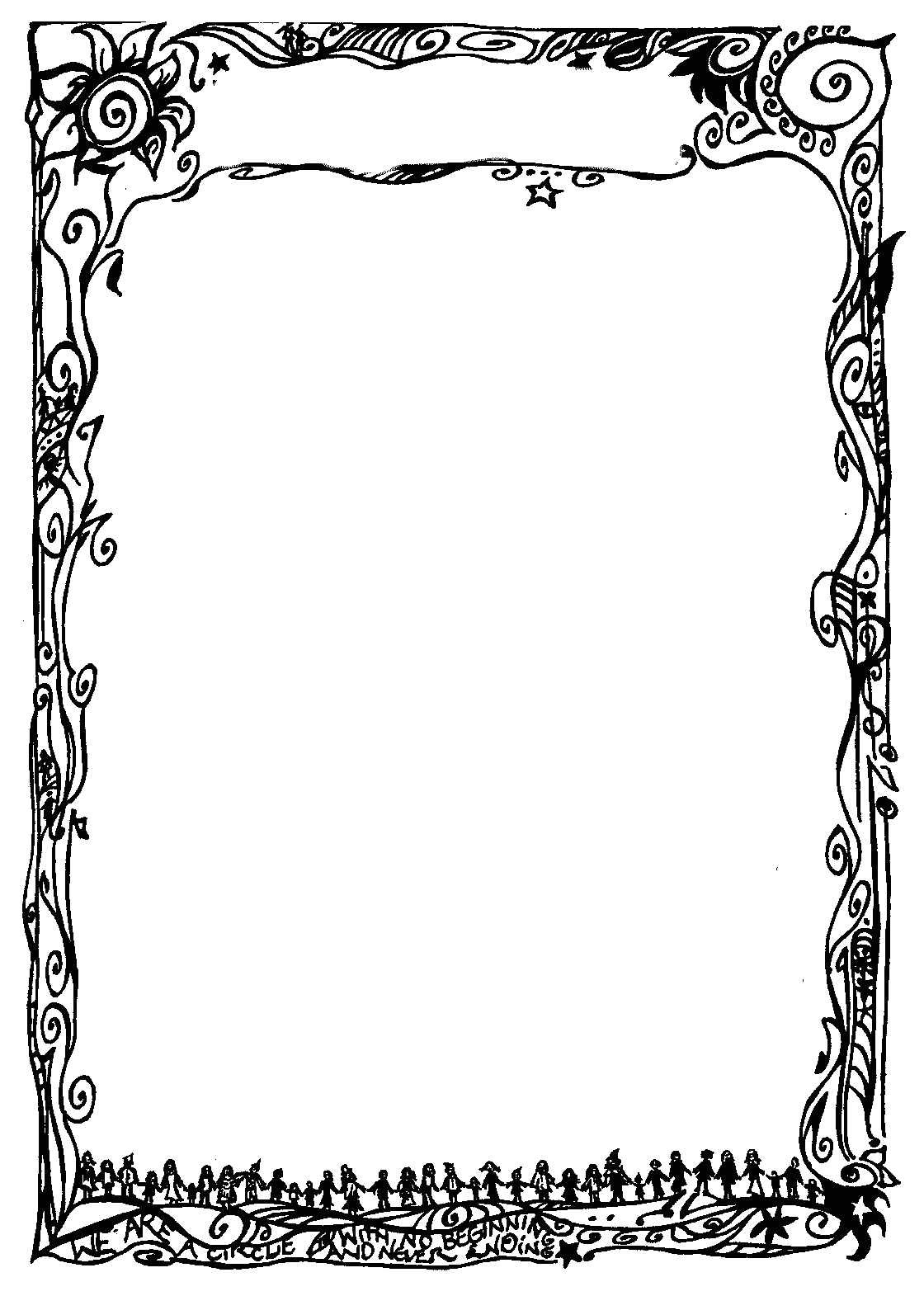 Tonica Ginger Borders And Frames Clip Art