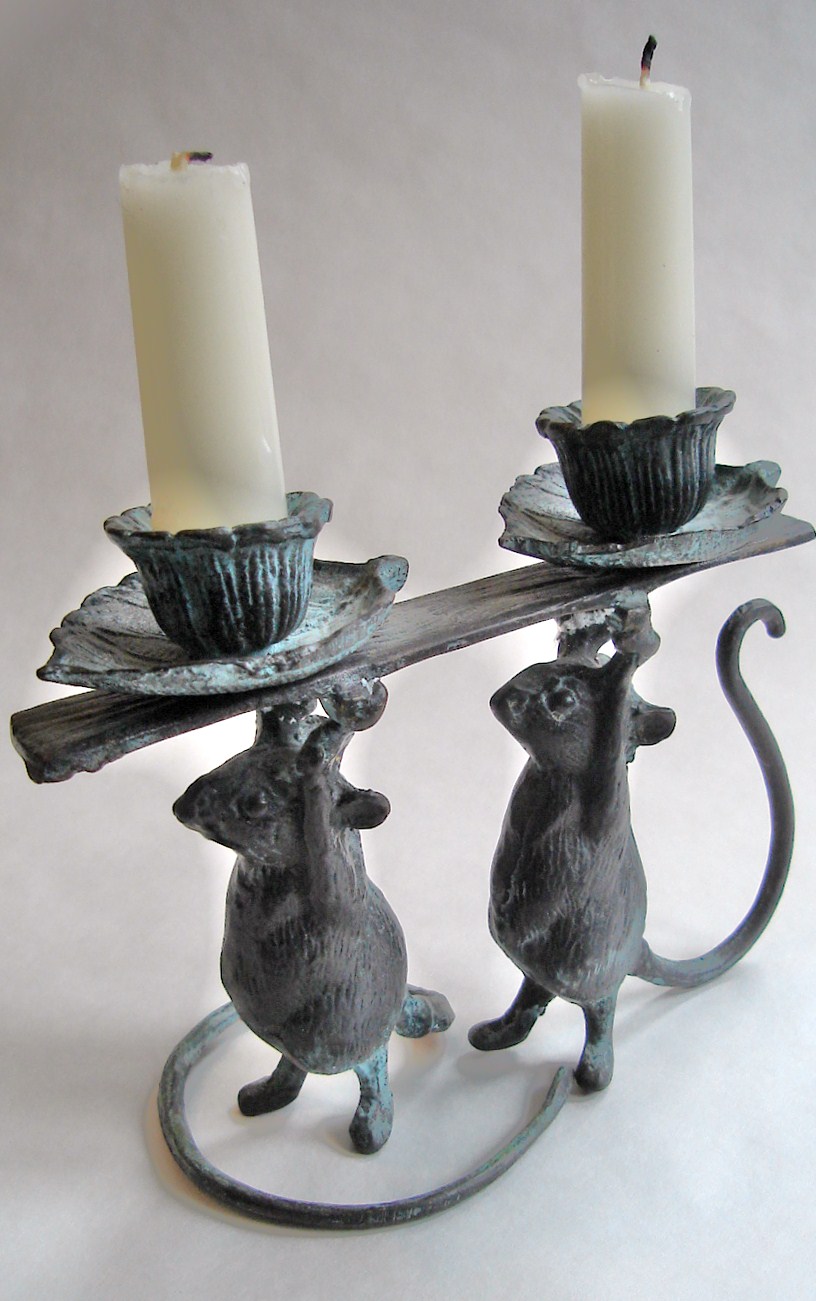 Days at Buttermilk Cottage An Animal Candlesticks Collection