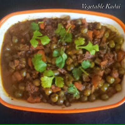 Kadai Vegetable Sabzi