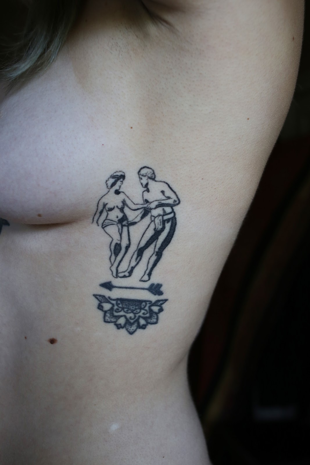 Tattoo uploaded by Bad Brothers Tattoo Studio  Le tre Grazie  Botticelli   Tattoodo