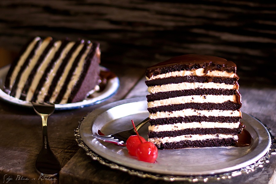 Melley Mey's Kitchen Coconut Milk Chocolate Cake With Cream Cheese