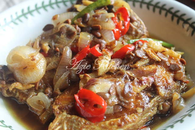 Ikan Kerisi Masak Tauchu Yang Sangat Sedap