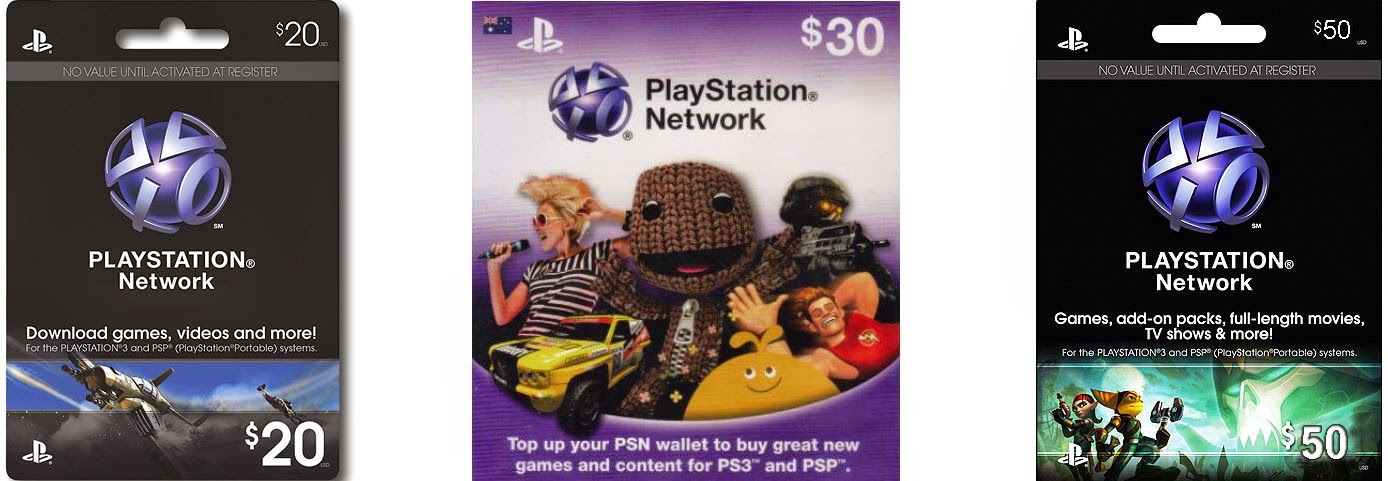 playstation network codes