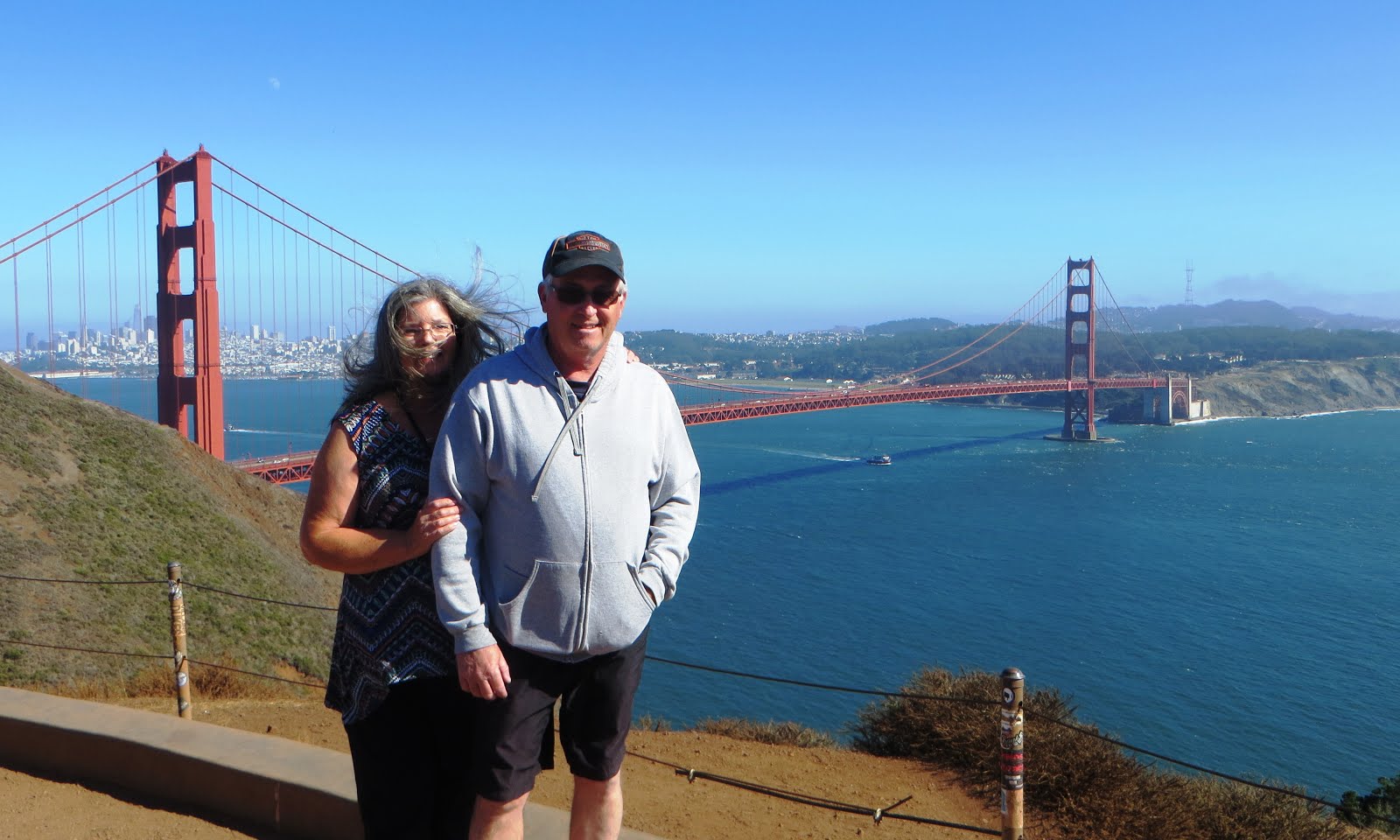 A Favorite RV Stop - Golden Gate Bridge, San Francisco, CA