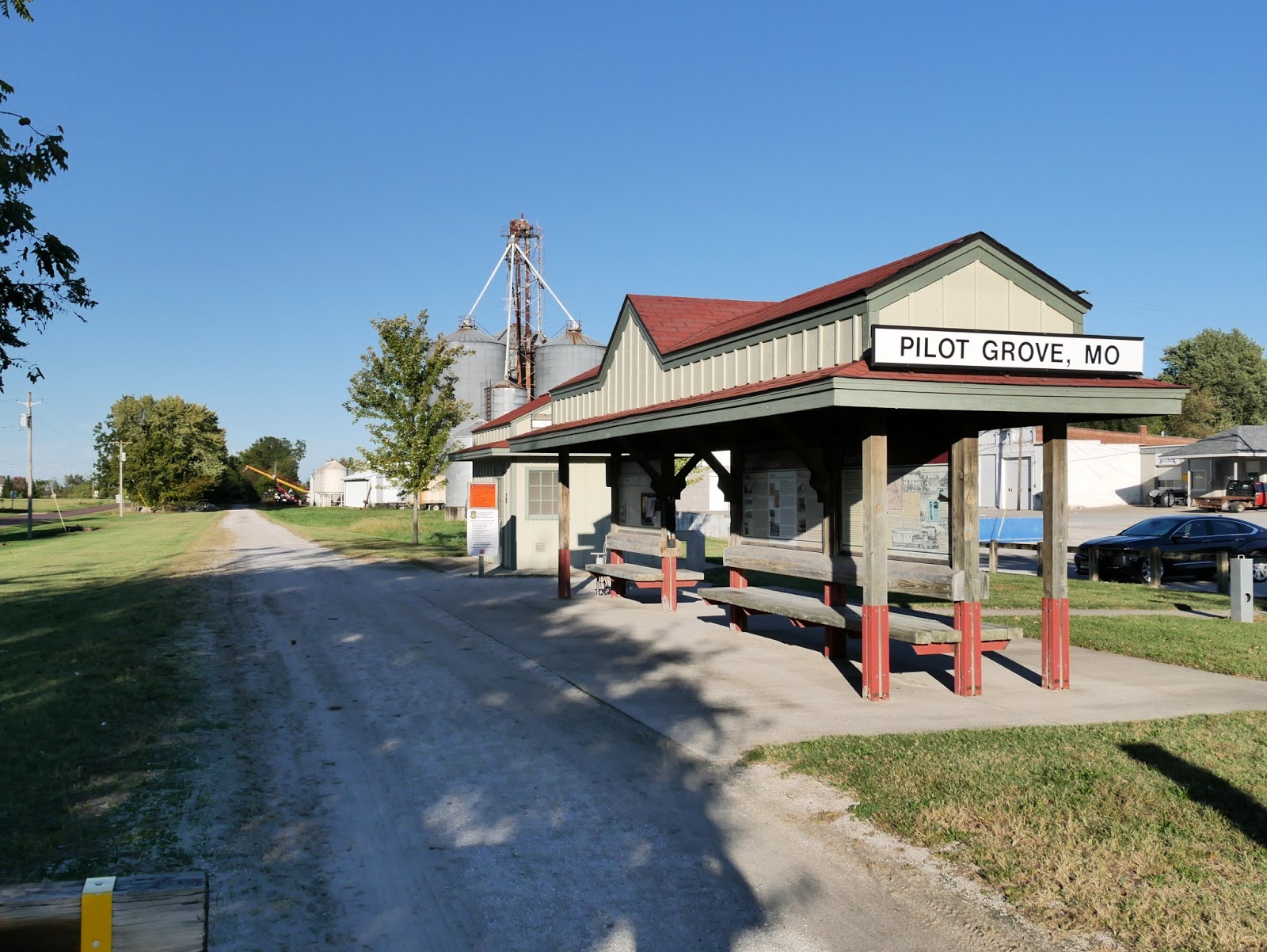 American Travel Journal Pilot Grove to Boonville Katy Trail State Park