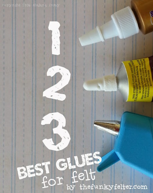 3 best glues for felt crafts by the funky felter