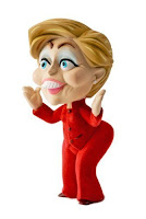 Hillary Clinton 8" Political Doll Figure Limited Edition Toy 