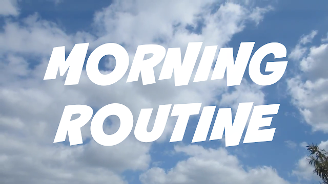 morning routine shoutjohn sky cloud