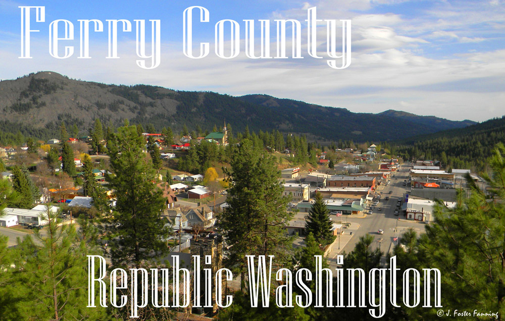 Ferry County, Washington State, U.S.A. Republic Washington