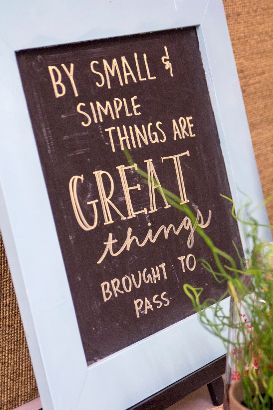 Young Women in Excellence | Small and Simple Things