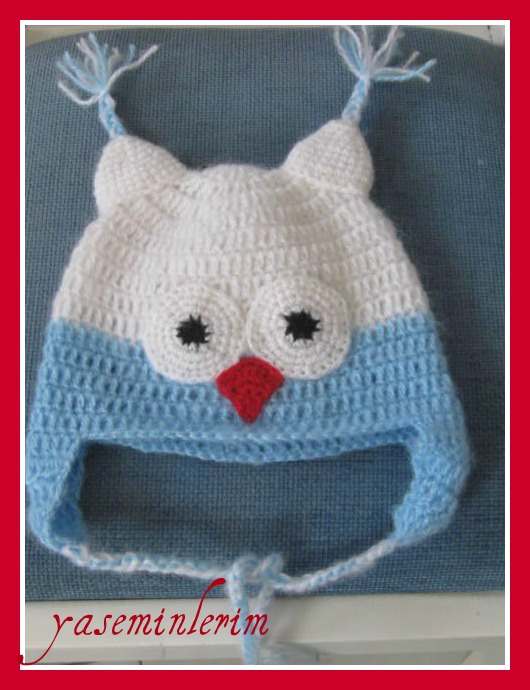 yaseminlerim &quot;&quot;Baykus Bebek Sapkasi&quot;&quot;