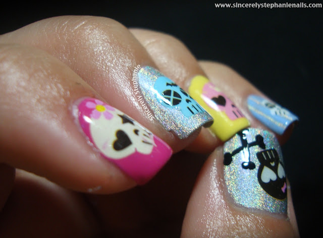 skull water decals