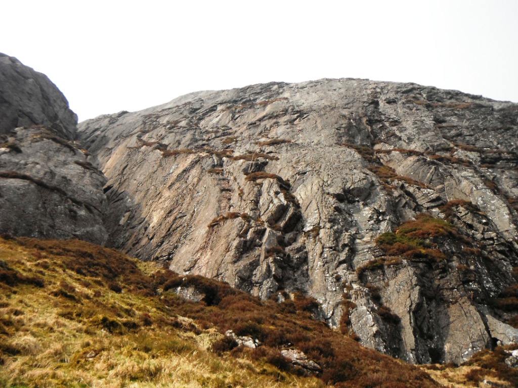 Winter and Rock Climbing Conditions 230312, Ardverikie Wall, Central