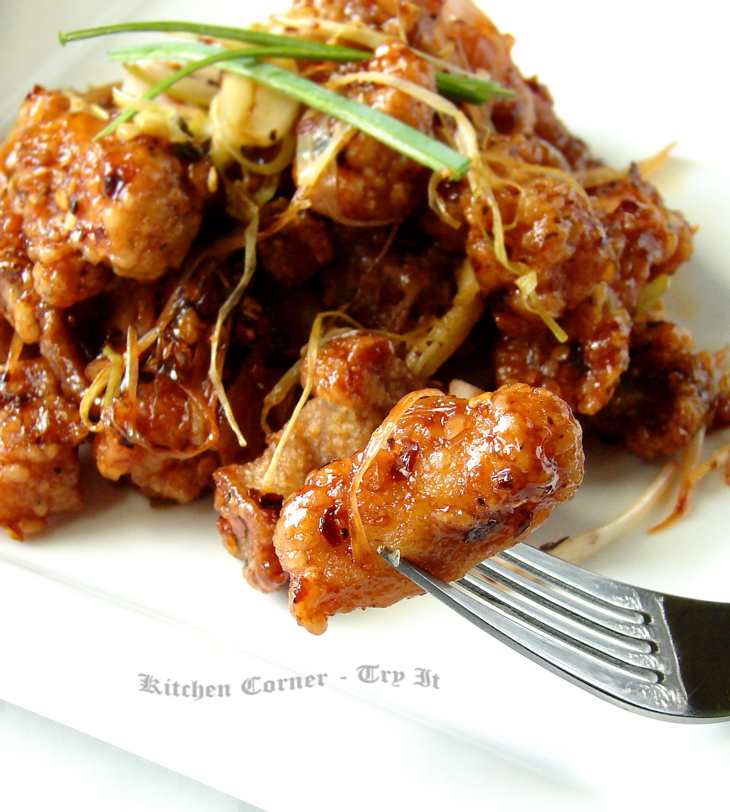 Korean Chilli Garlic Chicken
