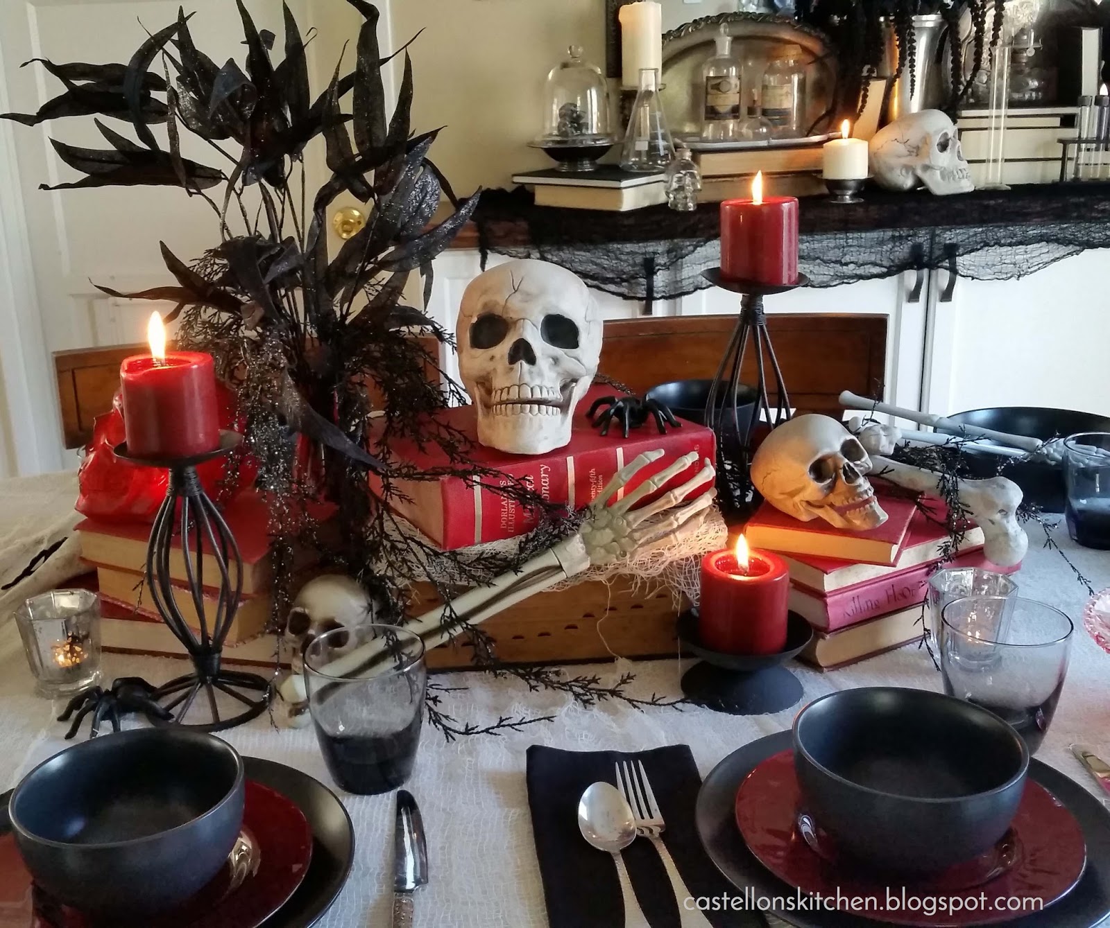 Castellon's Kitchen: Halloween Decorating 2016