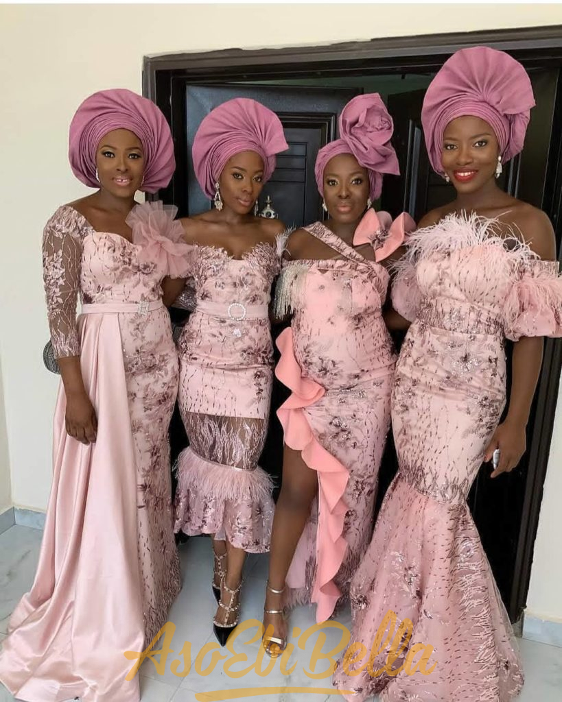 56 Edition of #ebfablook - Shop These New Trends of Aso ebi Lace style ...