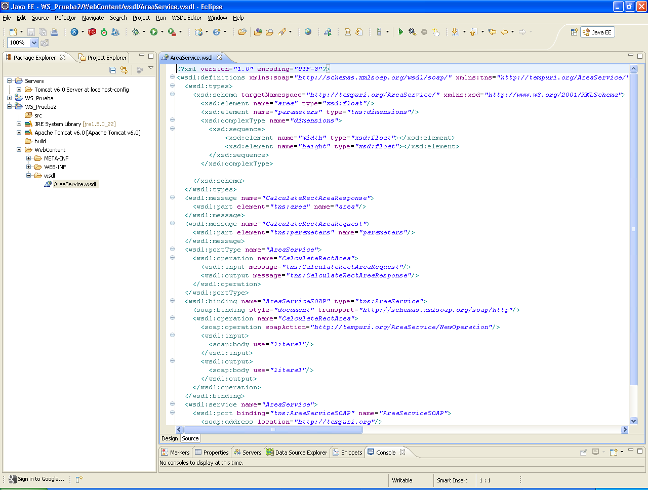 Java Frameworks & APIs: Web Services - Apache AXIS - Tutorial I