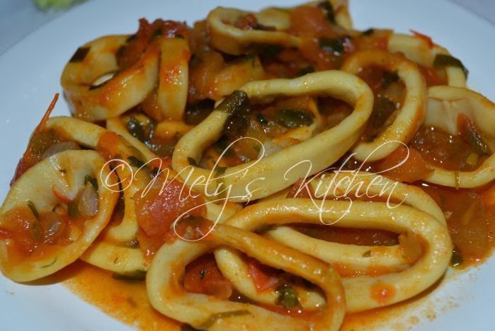 Mely's kitchen: Buttered Squid