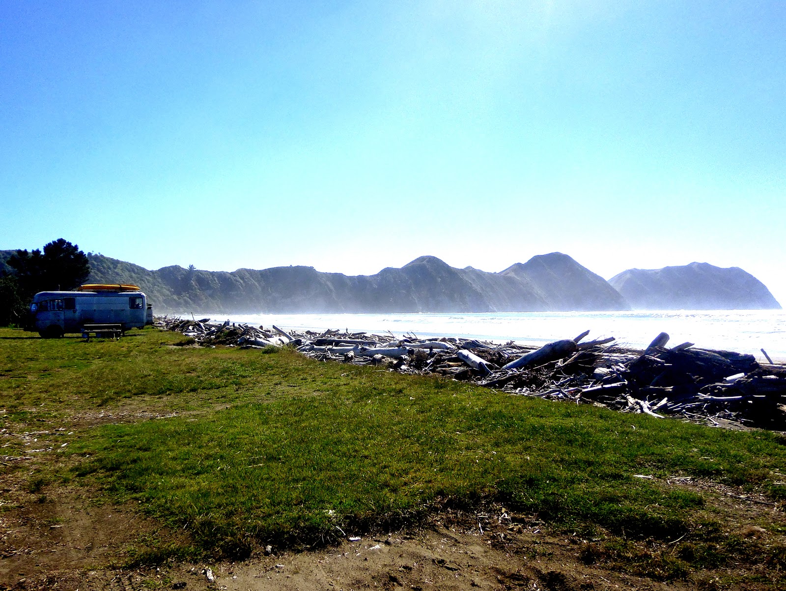 The Flying Tortoise The Flying Tortoise Freedom Camping At Tolaga Bay...