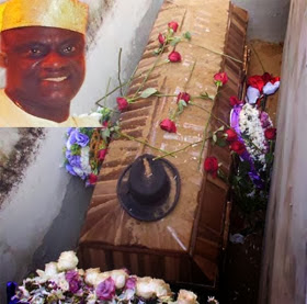 eniola badmus uncle burial