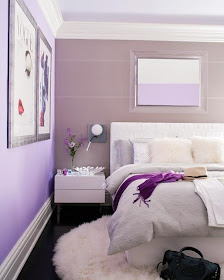 DORMITORIOS CON ESTILO: HABITACIONES MORADAS