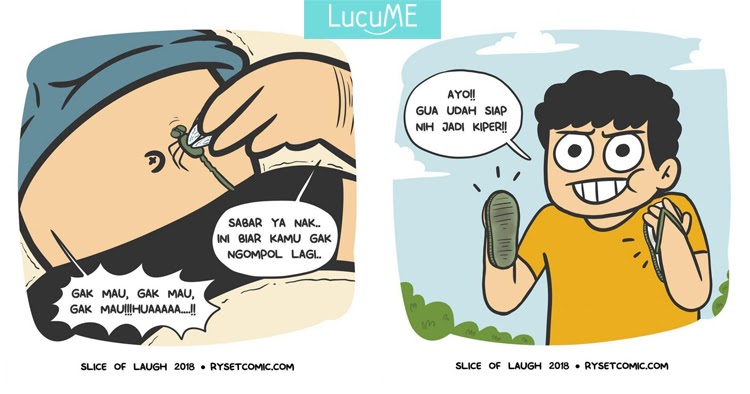13 Komik Lucu Kehidupan Anak Kecil Sebelum Ada Gadget