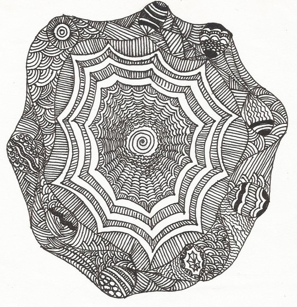 Journey Through Zentangle Art: Random Tangles