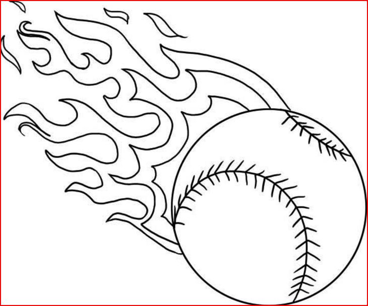free coloring pages girls softball - photo #34