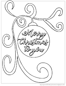 free Christmas coloring pages