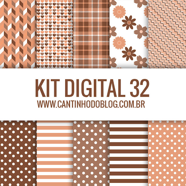 Kit digital Margarida grátis para baixar - Cantinho do blog