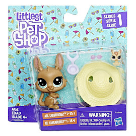 Littlest Pet Shop Series 1 Pet Pairs Ada Kangarooney (#1-153) Pet