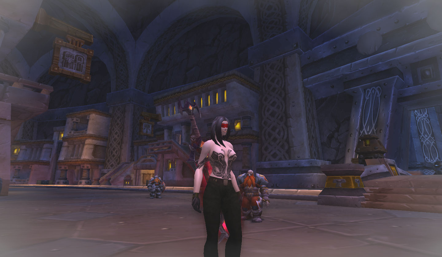 war paint (shirt) not good for the ladies (NYI)