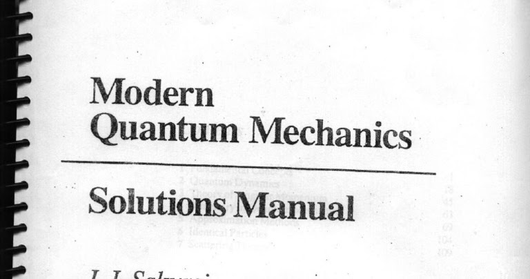 J J SAKURAI MODERN QUANTUM MECHANICS visual data 4