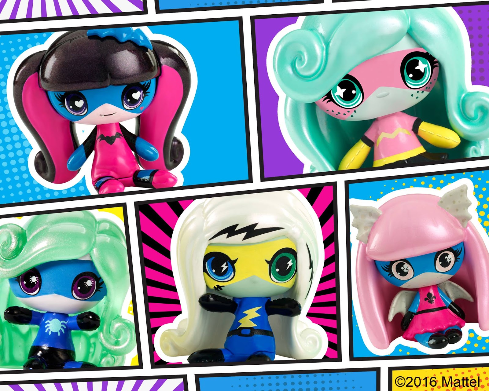 Monster High-Pretty : Foto de las figuras Monster High Minis Power Ghouls