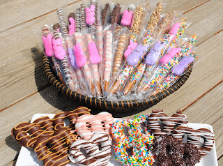 chocolate covered pretzels