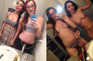 nude teens in bathroom