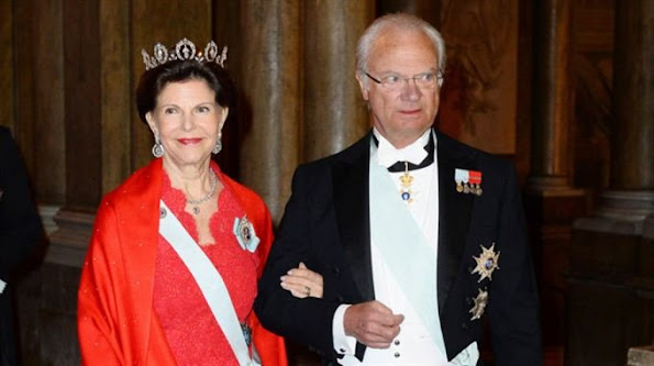 Prinsessan Sofia, kronprinsessan Victoria, King Carl Gustaf  Queen Silvia, Crown Princess Victoria and her husband Prince Daniel, Prince Carl Philip and his wife Princess Sofia