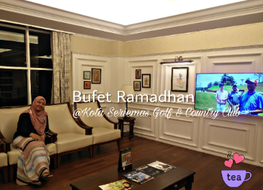 Menu special di Bufet Ramadhan Kota Seriemas Golf & Country Club