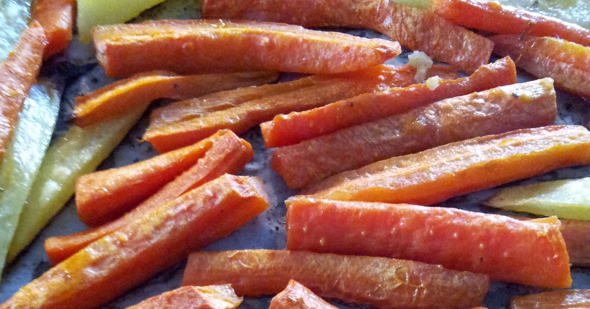 Organic Granny PanFry Carrots (Roast Carrot Sticks)