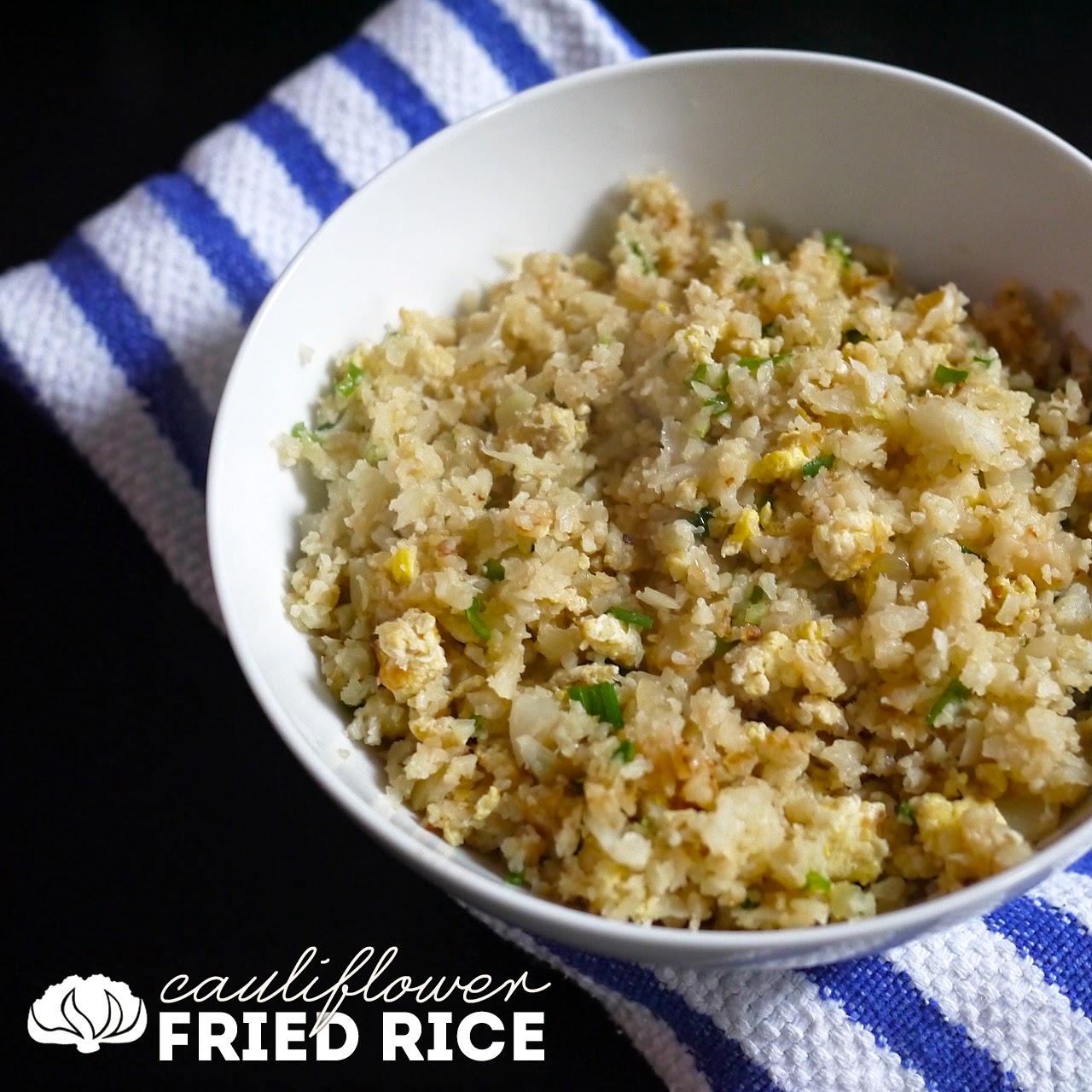 Cauliflower Paleo Fried Rice - Shelly in Real Life