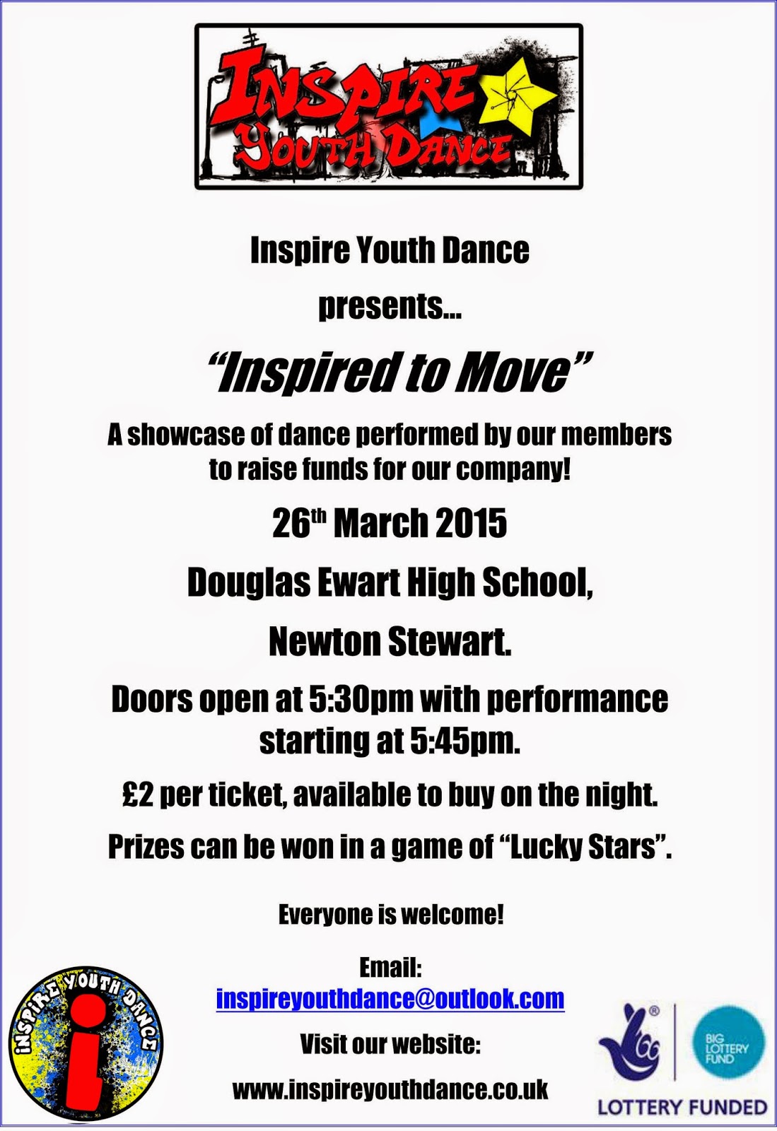 The Commonty: Inspire Youth Dance end of term Fundraiser