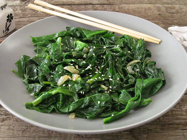 Шпинат по-корейски