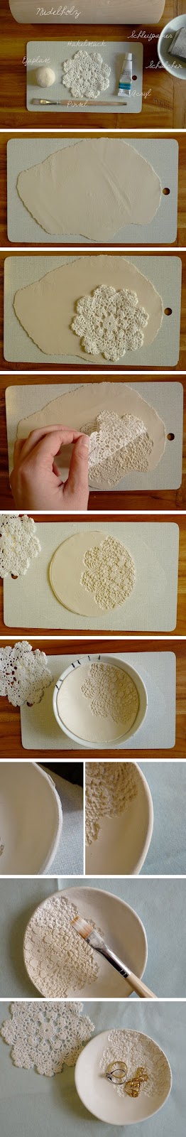 The Bloomin' Couch: Things you can do with doilies and lace