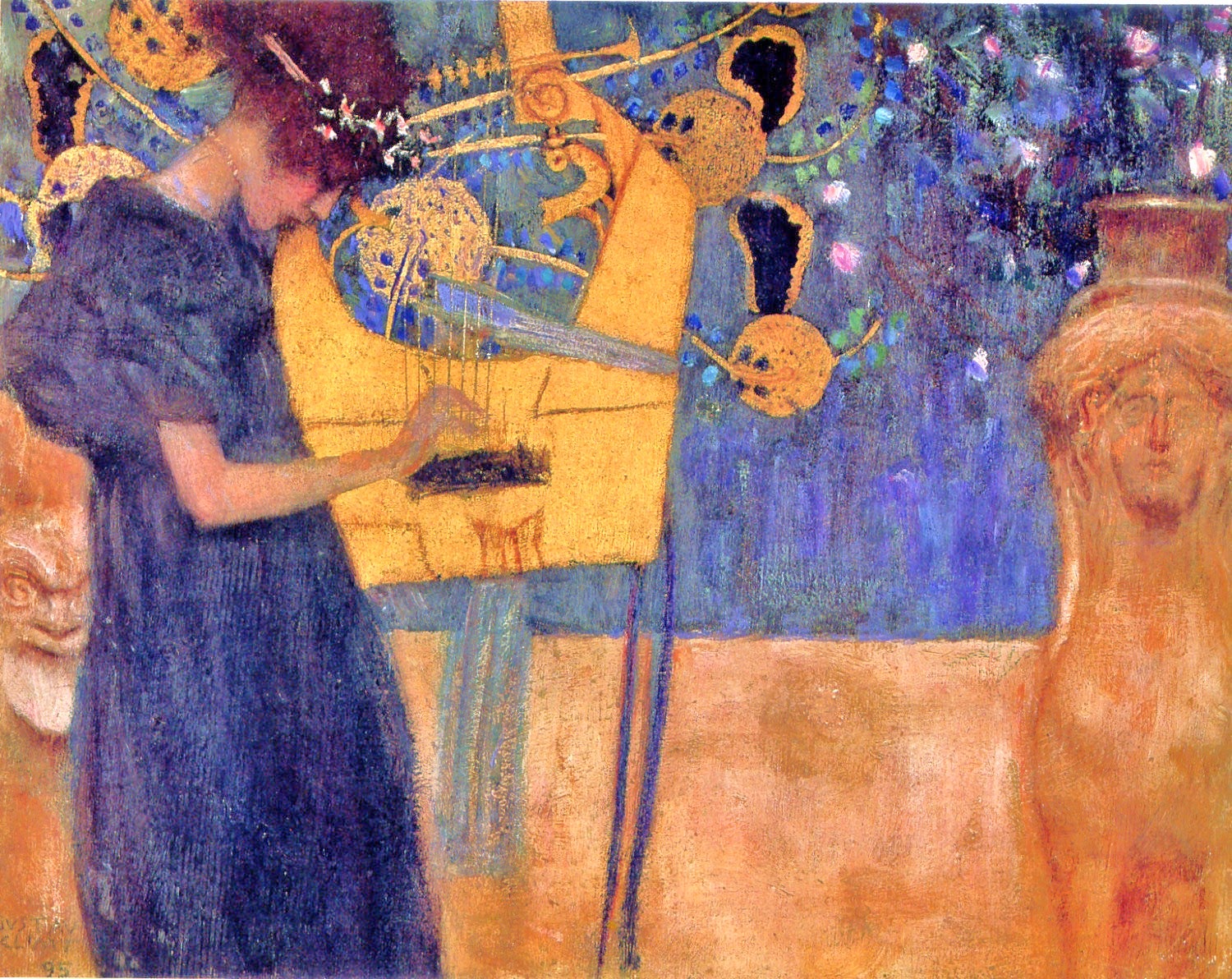 "La Música", Gustav Klimt