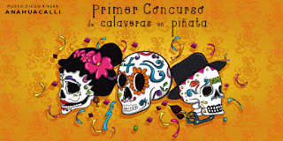Primer Concurso de Calaveras en Piñatas en el Museo Diego Rivera-Anahuacalli