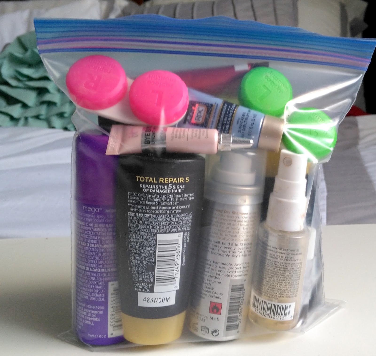 Southern Blue Traveler HOW TO PACK MORE INTO YOUR QUART BAG