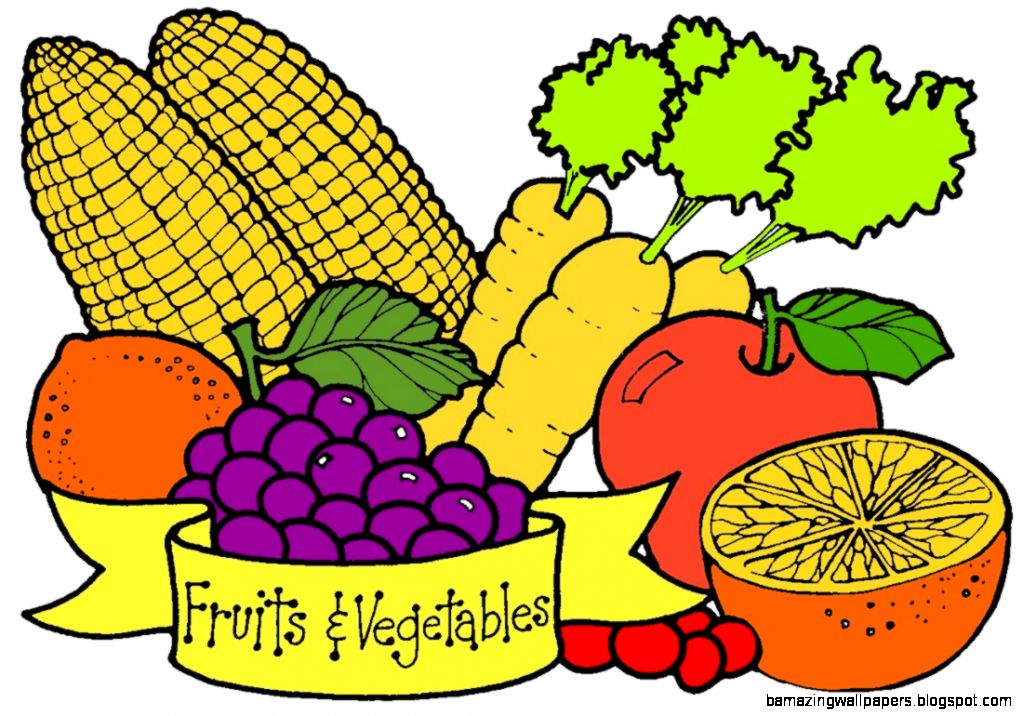 Fruit And Vegetable Border  Clipart Panda   Free Clipart Images
