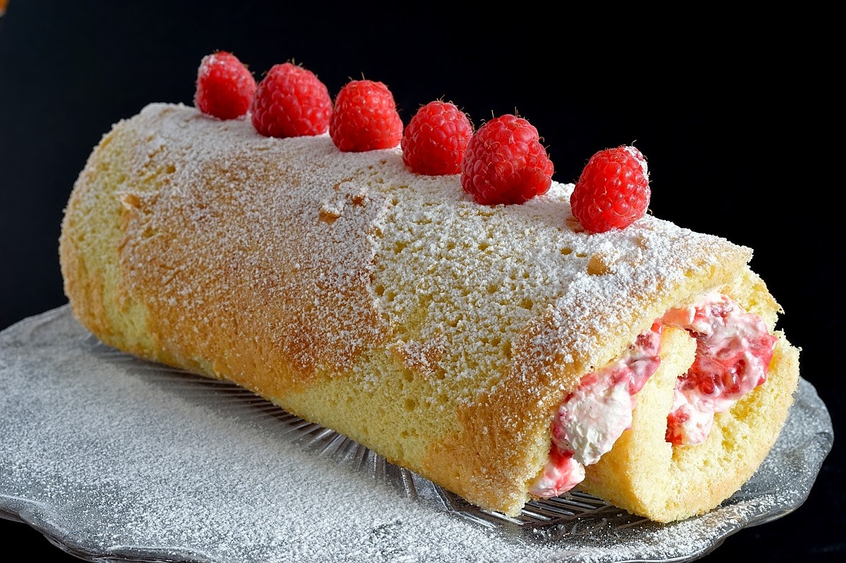 Quick and Easy Swiss Roll, inspired by The Great British Bake Off