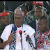 Ojukwu’s son , Emeka Jnr joins APC as President Buhari campaigns for Nwoye 