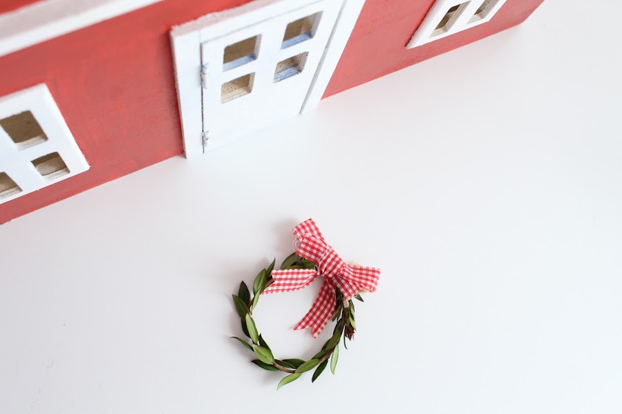 casitas de navidad estilo nórdico diy